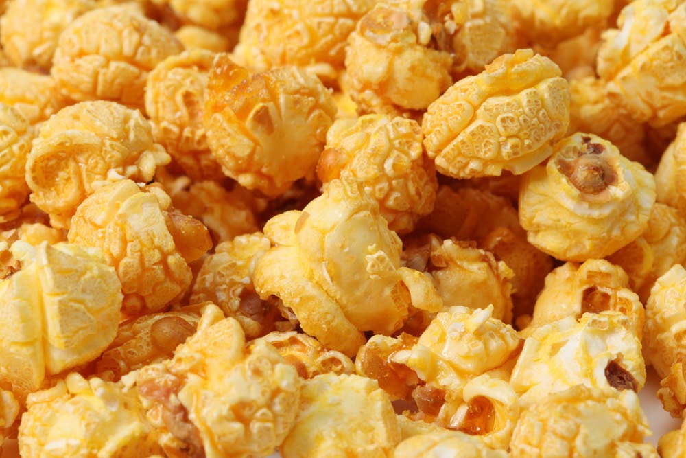Delicious popped kettle corn