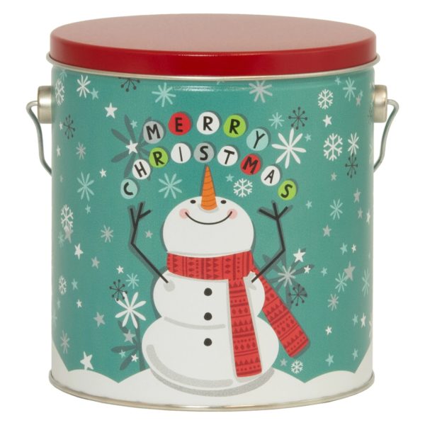 Holiday Gourmet Popcorn Tin (1 Gallon)